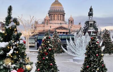 5 дней. Новогодняя феерия Санкт-Петербурга (с ночной экскурсией)