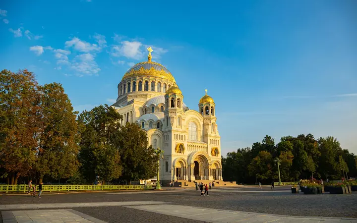 Кронштадт. Морской собор. Парк Остров фортов