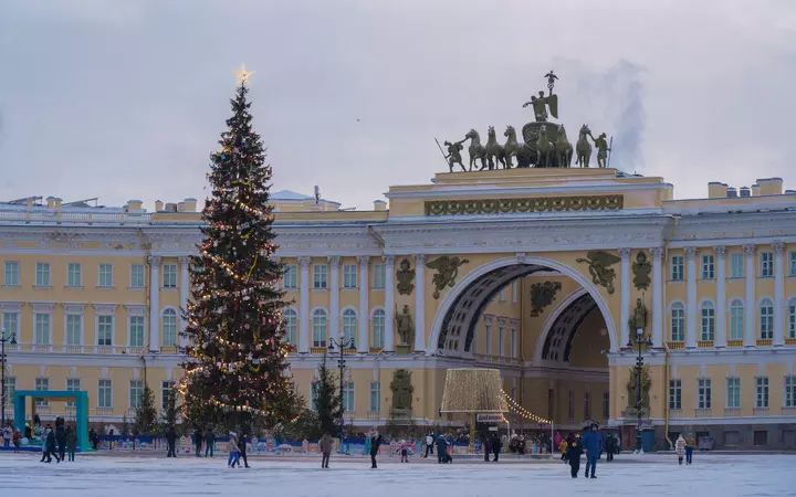 Новогодний Петербург. Эрмитаж